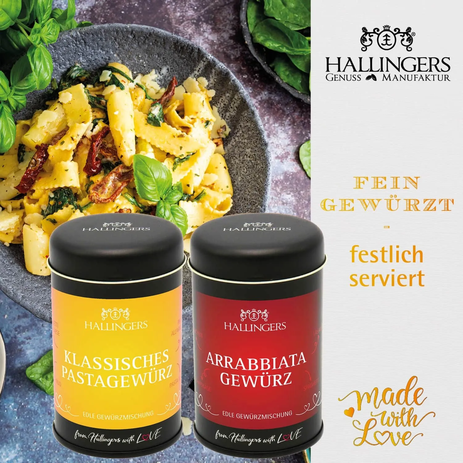 FEINKOST SET ALS XXL-GESCHENKKORB - Exklusive Gourmet-Selektion mit ausgewählten Feinkost-Spezialitäten, stilvoll arrangiert im hochwertigen XXL-Geschenkkorb. Geschenkidee für Feinschmecker, Genießer & genussvolle Überraschungsmomente
