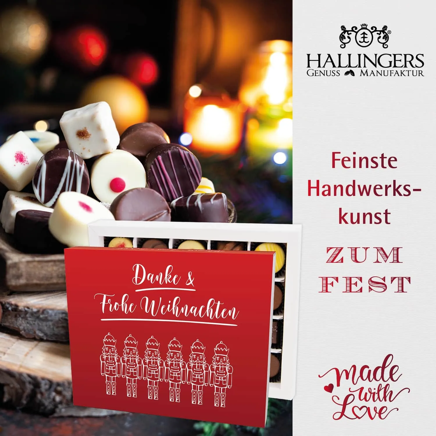 FÜR BESONDERE MENSCHEN & ANLÄSSE - Die besondere Geschenkidee für Frauen, Männer, Freunde, Familie, Kollegen & besondere Lieblingsmenschen. Perfekt für Weihnachten, Nikolaus, Winter, Advent, festliche Überraschungen & besinnliche Genussmomente