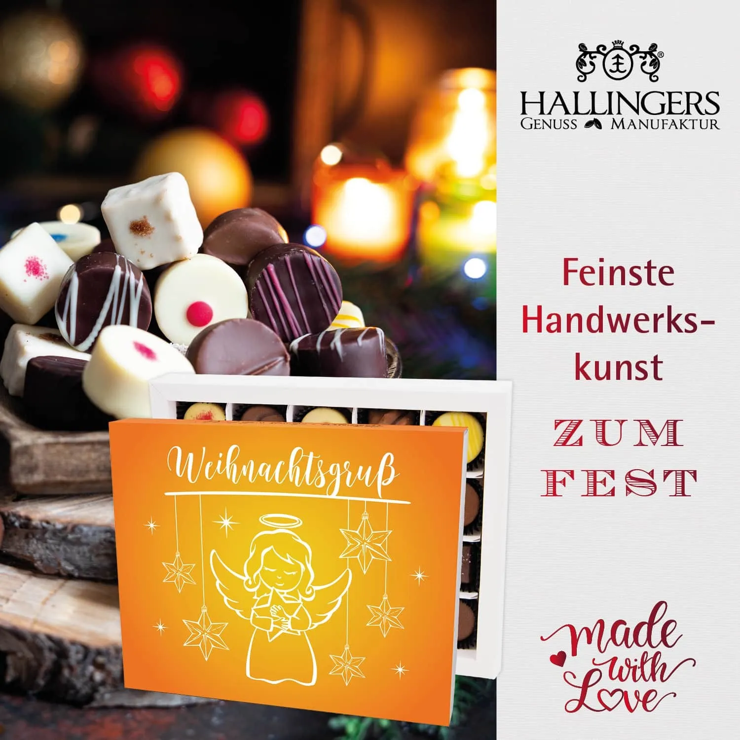 FÜR BESONDERE MENSCHEN & ANLÄSSE - Die besondere Geschenkidee für Frauen, Männer, Freunde, Familie, Kollegen & besondere Lieblingsmenschen. Perfekt für Weihnachten, Nikolaus, Winter, Advent, festliche Überraschungen & besinnliche Genussmomente