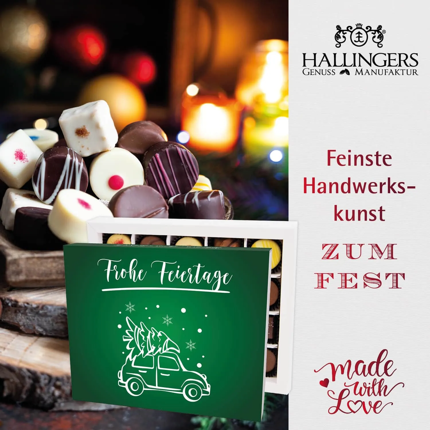 FÜR BESONDERE MENSCHEN & ANLÄSSE - Die besondere Geschenkidee für Frauen, Männer, Freunde, Familie, Kollegen & besondere Lieblingsmenschen. Perfekt für Weihnachten, Nikolaus, Winter, Advent, festliche Überraschungen & besinnliche Genussmomente