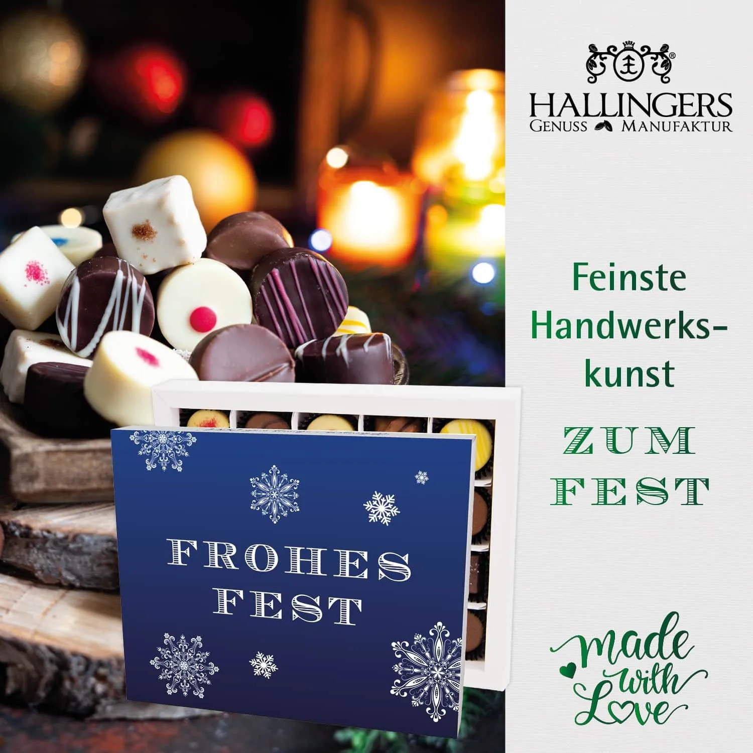 FÜR BESONDERE MENSCHEN & ANLÄSSE - Die besondere Geschenkidee für Frauen, Männer, Freunde, Familie, Kollegen & besondere Lieblingsmenschen. Perfekt für Weihnachten, Nikolaus, Winter, Advent, festliche Überraschungen & besinnliche Genussmomente