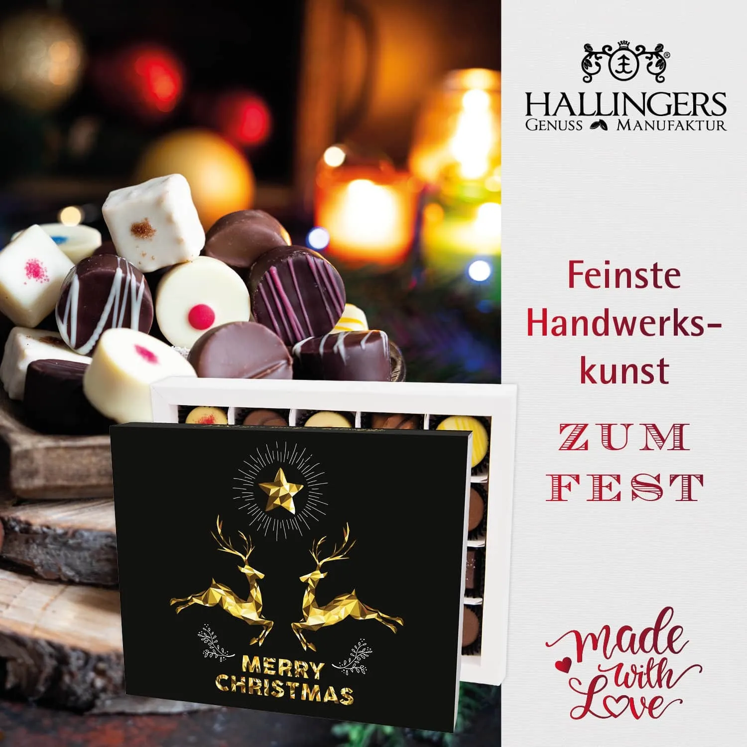 FÜR BESONDERE MENSCHEN & ANLÄSSE - Die besondere Geschenkidee für Frauen, Männer, Freunde, Familie, Kollegen & besondere Lieblingsmenschen. Perfekt für Weihnachten, Nikolaus, Winter, Advent, festliche Überraschungen & besinnliche Genussmomente