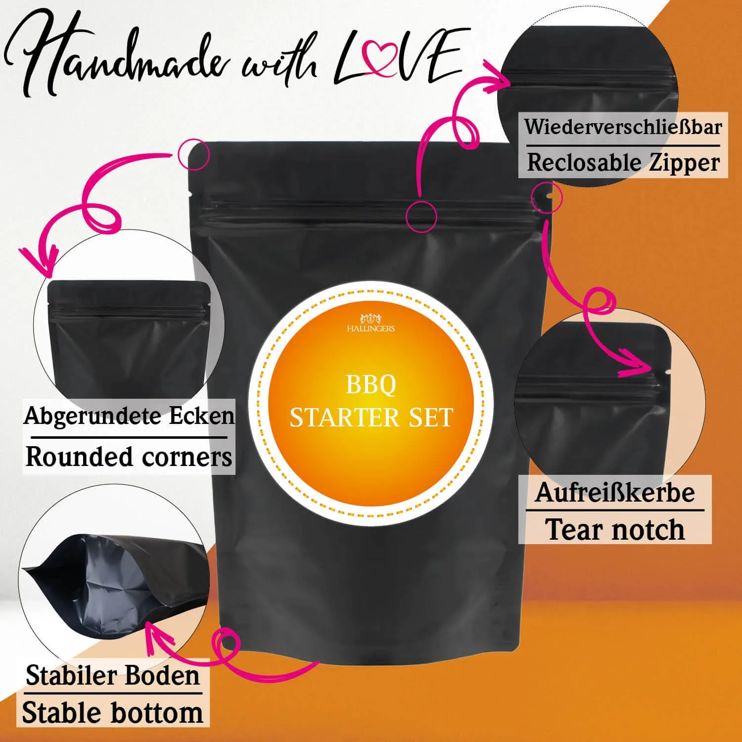 BBQ Starter Set - Gewürz-Set, Probierset Aromadosen