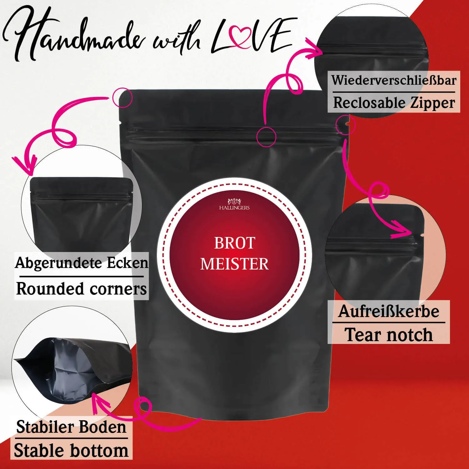 Brot Meister - Gewürz-Set, Probierset Aromadosen
