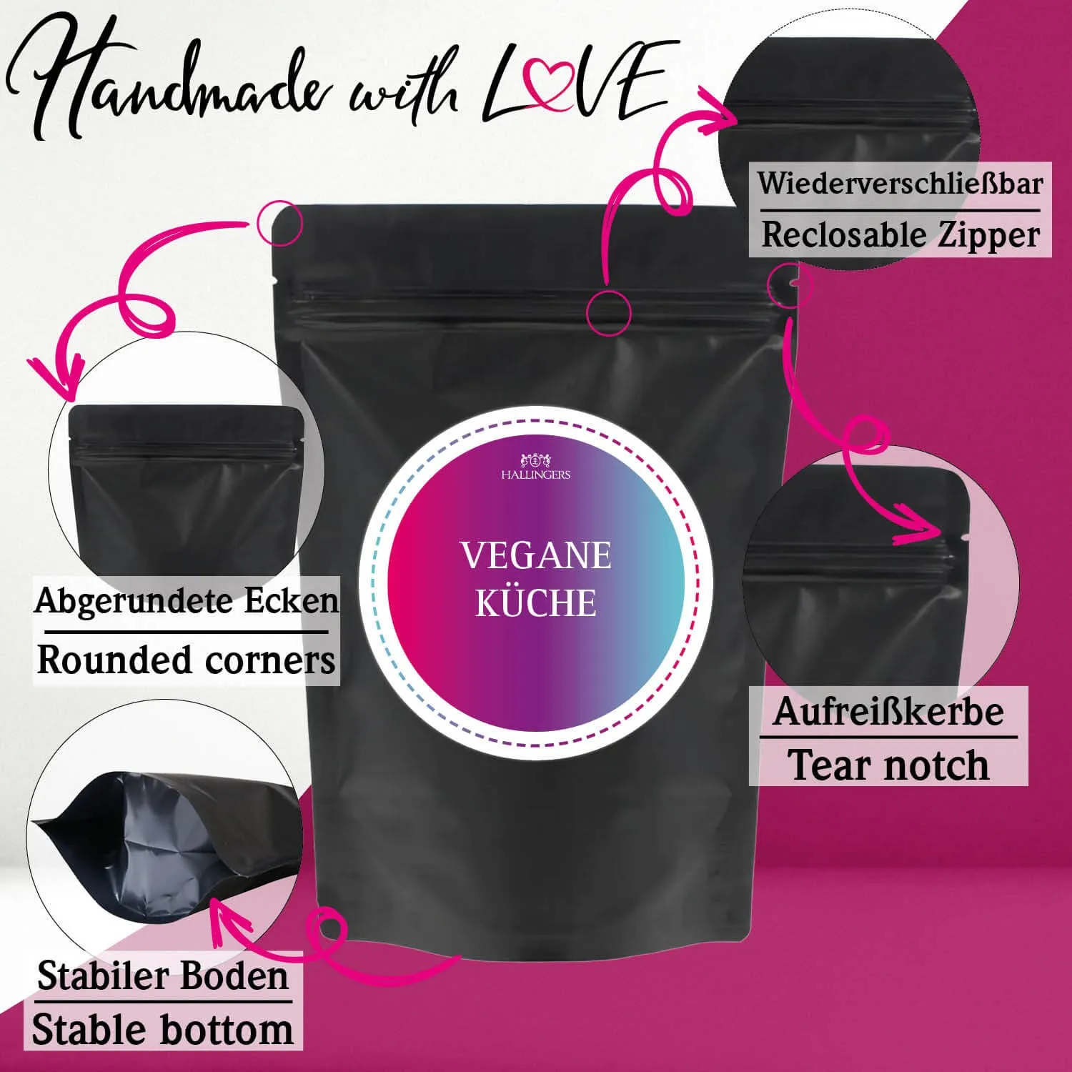 Vegane Küche - Gewürz-Set, Probierset Aromadosen