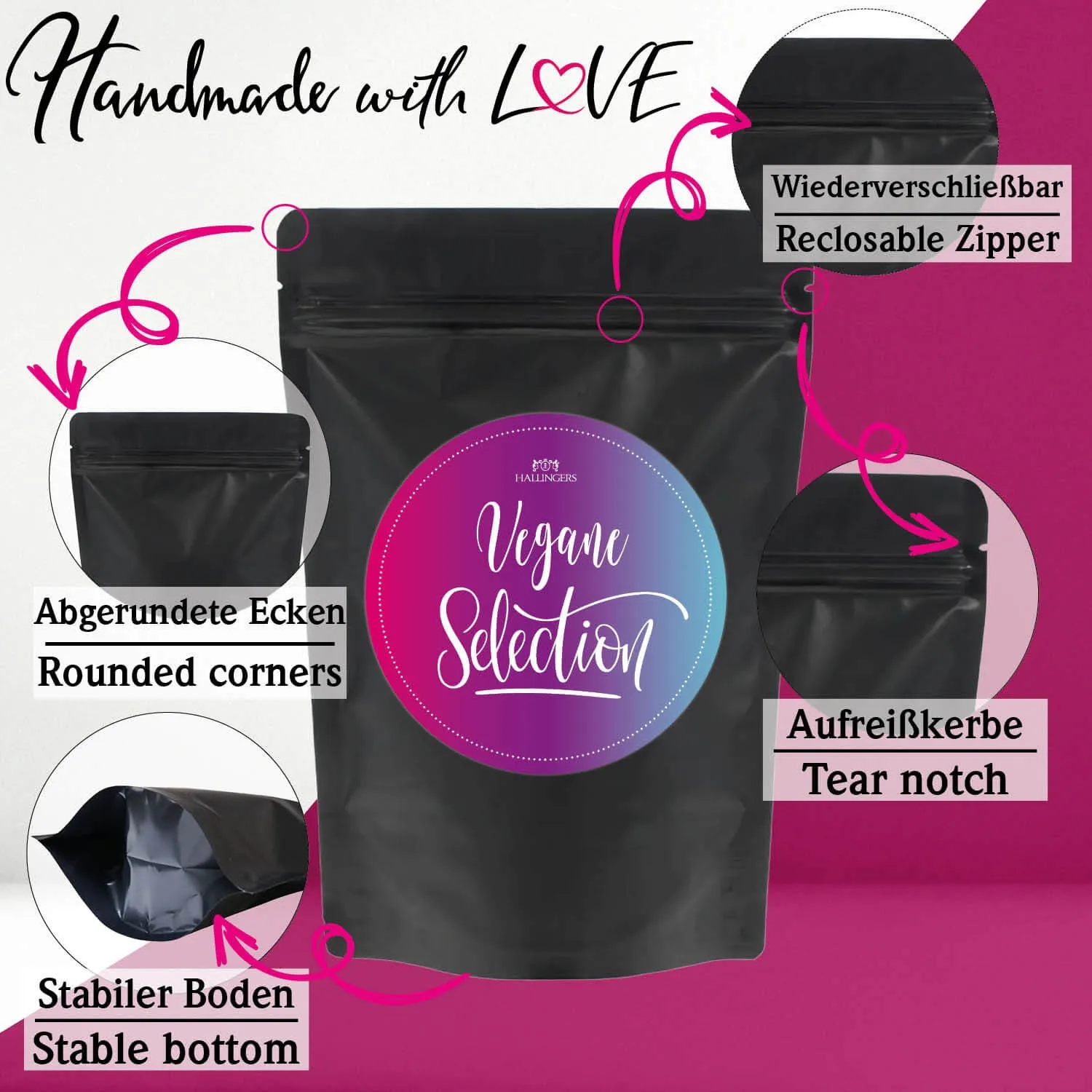 Vegan Selection XXL (großes veganes Mitbringsel Gewürz, Pralinen, Coldbrew Tee & Schokolade) - Feinkost-Set, XXL-Wundertüte Gourmet