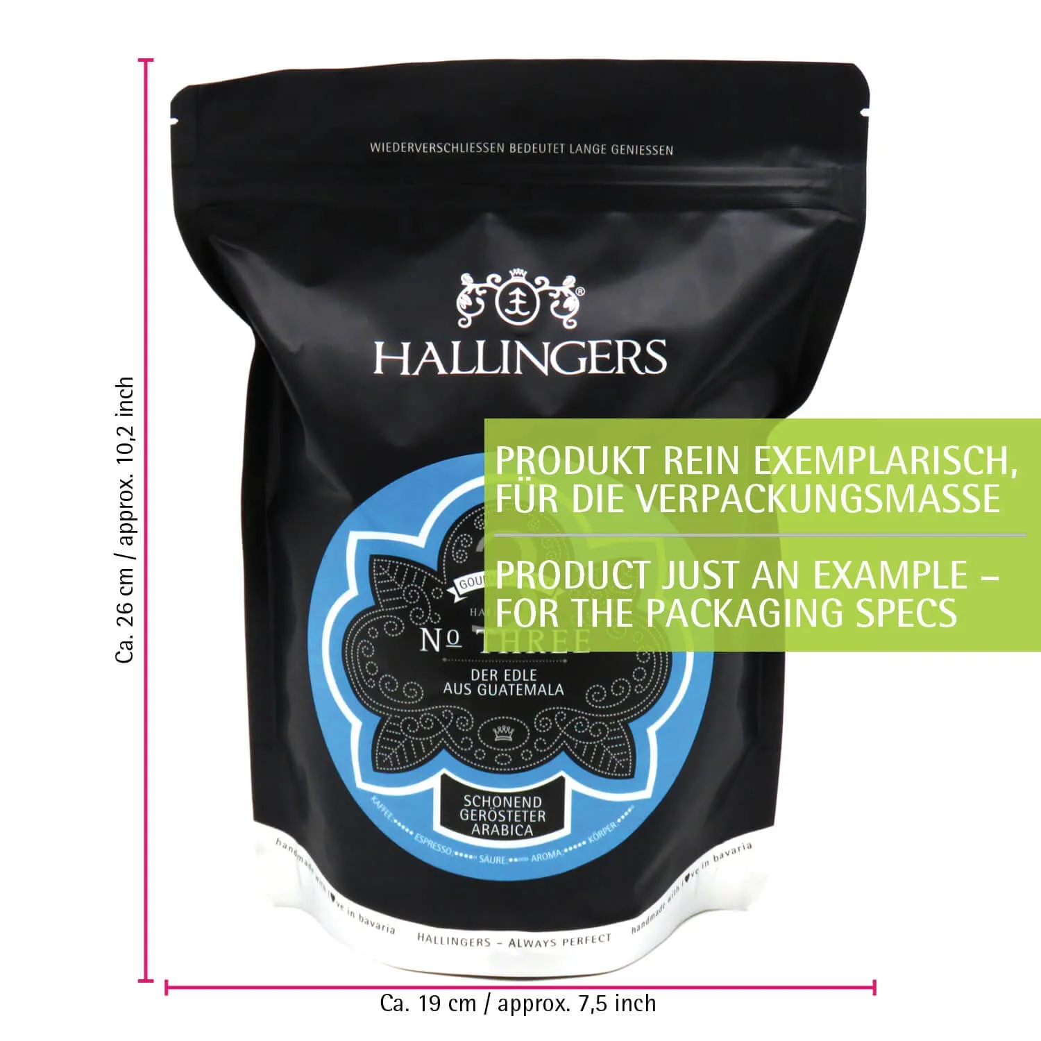10x No. M - München - Edel-Kaffee-Set, langzeit geröstet