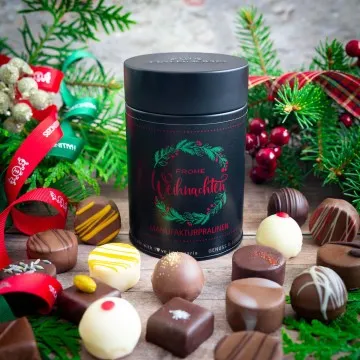 Frohe Weihnachten - Pralinen, ohne Alkohol handmade