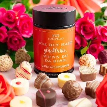 Ich bin halt glücklicher wenn? - Pralinen, ohne Alkohol handmade