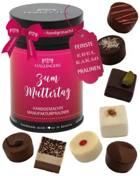 Zum Muttertag - Pralinen, ohne Alkohol handmade