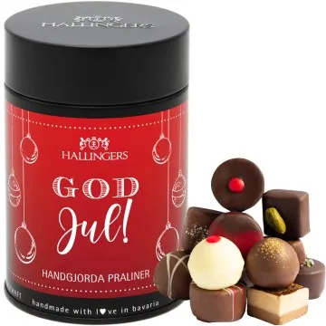 God Jul, red - Svenska - Pralinen, ohne Alkohol handmade