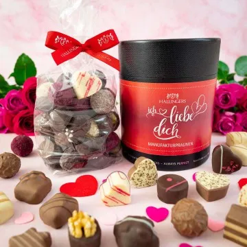 Ich liebe Dich XXL - Pralinen, ohne Alkohol handmade