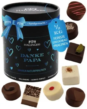 Danke Papa XXL - Pralinen, ohne Alkohol handmade