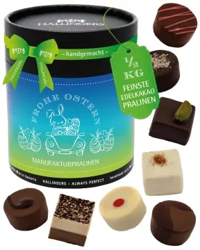 Frohe Ostern XXL - Pralinen, ohne Alkohol handmade