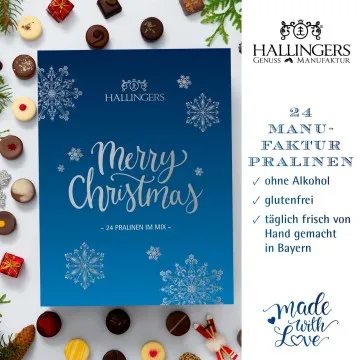 Adventskalender Waidmannsheil Fuchs - Pralinen, ohne Alkohol handmade