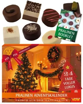 Adventskalender Rotary International - Pralinen, ohne Alkohol handmade