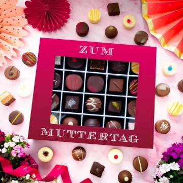Zum Muttertag XL - Pralinen, mit & ohne Alkohol