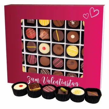 Pink, Zum Valentinstag XXL - Pralinen, mit & ohne Alkohol