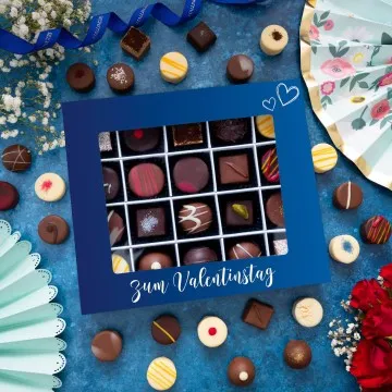 Blue, Zum Valentinstag XXL - Pralinen, mit & ohne Alkohol