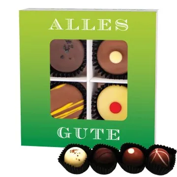 Alles Gute - Pralinen, ohne Alkohol handmade