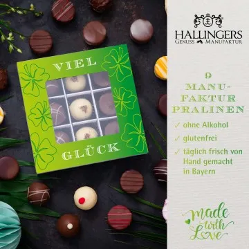 Alles Gute L - Pralinen, ohne Alkohol handmade