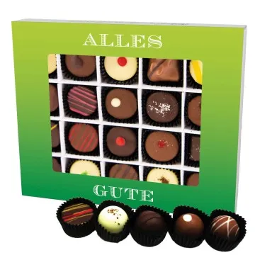 Alles Gute XL - Pralinen, ohne Alkohol handmade