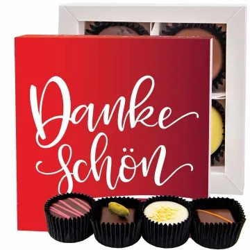 Dankeschön - Pralinen, ohne Alkohol handmade