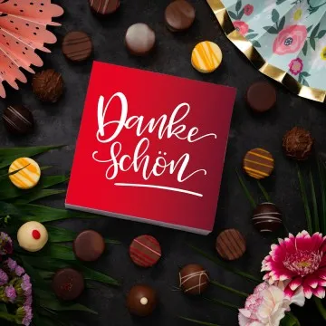 Dankeschön L - Pralinen, ohne Alkohol handmade