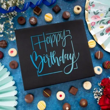 Happy Birthday XXL - Pralinen, ohne Alkohol handmade