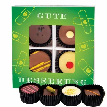 Gute Besserung - Pralinen, ohne Alkohol handmade