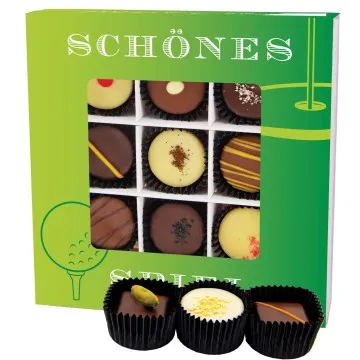 Schönes Spiel L - Pralinen, ohne Alkohol handmade