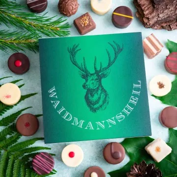 Waidmannsheil L - Pralinen, ohne Alkohol handmade