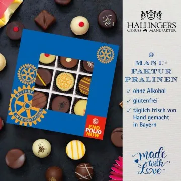 Rotary International L - Pralinen, ohne Alkohol handmade