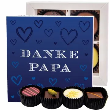 Danke Papa - Pralinen, ohne Alkohol handmade