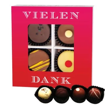 Vielen Dank - Pralinen, mit & ohne Alkohol
