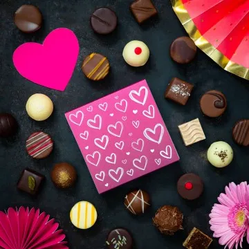 Love Pink - Pralinen, ohne Alkohol handmade