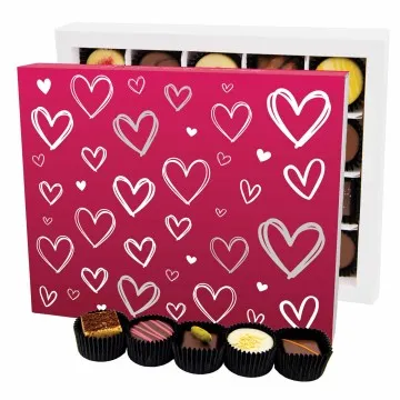 Love Pink XL - Pralinen, ohne Alkohol handmade