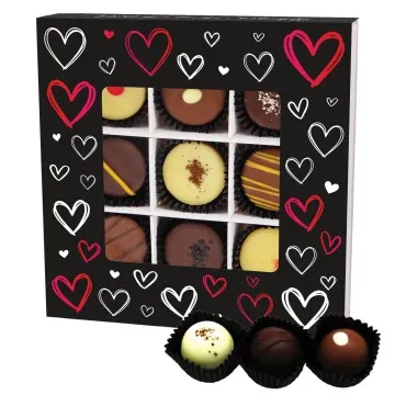Love Black L - Pralinen, mit & ohne Alkohol