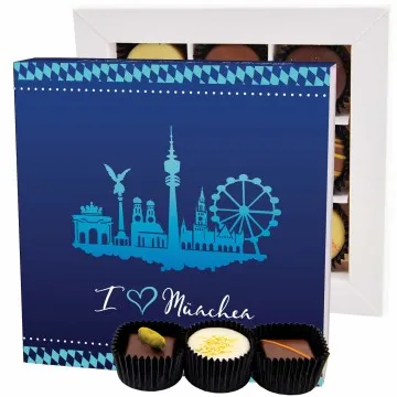 I love München L - Pralinen, ohne Alkohol handmade