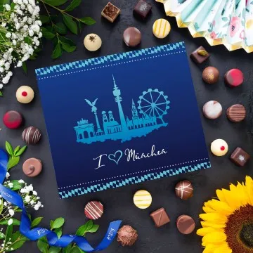 I love München XXL - Pralinen, ohne Alkohol handmade