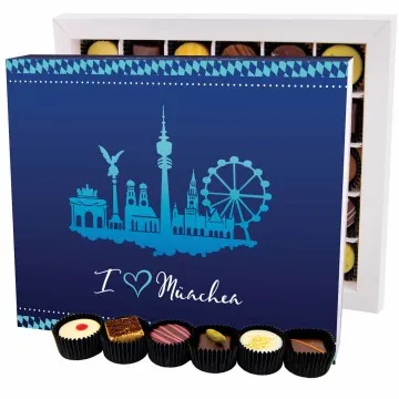 I love München XXL - Pralinen, ohne Alkohol handmade