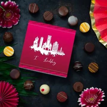 I love Landsberg L - Pralinen, ohne Alkohol handmade