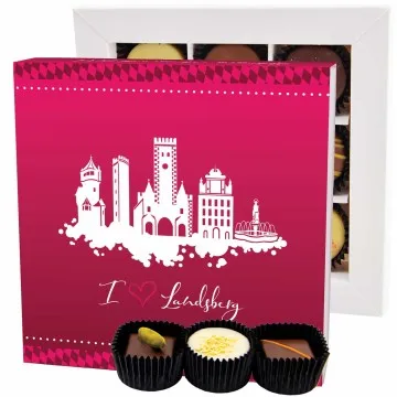 I love Landsberg L - Pralinen, ohne Alkohol handmade