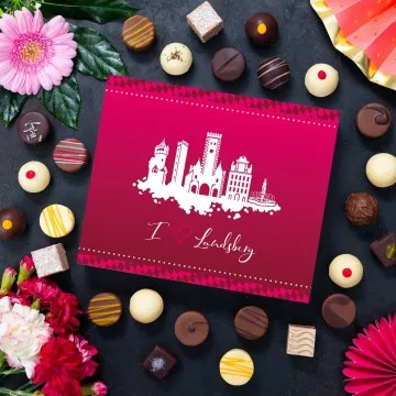 I love Landsberg XL - Pralinen, ohne Alkohol handmade