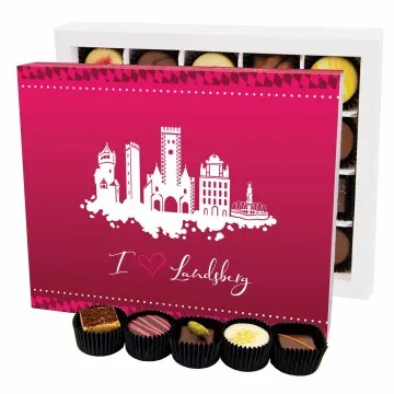 I love Landsberg XL - Pralinen, ohne Alkohol handmade