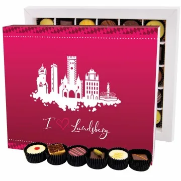 I love Landsberg XXL - Pralinen, ohne Alkohol handmade