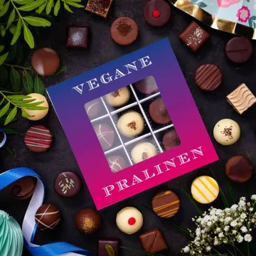 Vegane Pralinen L - Vegane Pralinen, mit & ohne Alkohol