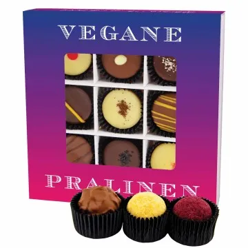 Vegane Pralinen L - Vegane Pralinen, mit & ohne Alkohol