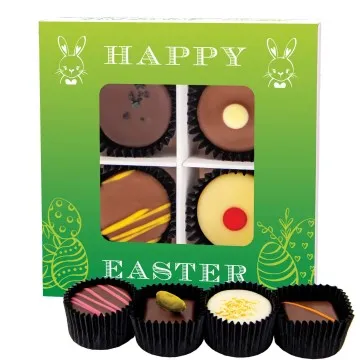 Happy Easter - Pralinen, ohne Alkohol handmade