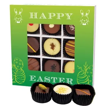 Happy Easter L - Pralinen, ohne Alkohol handmade